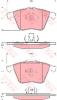 TRW GDB1607 Brake Pad Set, disc brake