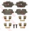 TRW GDB1612 Brake Pad Set, disc brake