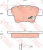 TRW GDB1620 Brake Pad Set, disc brake