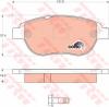 TRW GDB1624 Brake Pad Set, disc brake