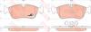 TRW GDB1625 Brake Pad Set, disc brake