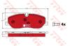 TRW GDB1631DTE Brake Pad Set, disc brake