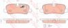 TRW GDB1632 Brake Pad Set, disc brake