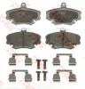 TRW GDB1634 Brake Pad Set, disc brake