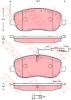 TRW GDB1636 Brake Pad Set, disc brake