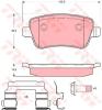 TRW GDB1638 Brake Pad Set, disc brake