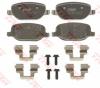 TRW GDB1649 Brake Pad Set, disc brake