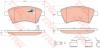 TRW GDB1673 Brake Pad Set, disc brake
