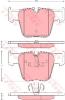 TRW GDB1674 Brake Pad Set, disc brake