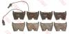 TRW GDB1688 Brake Pad Set, disc brake