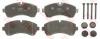 TRW GDB1696 Brake Pad Set, disc brake