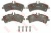 TRW GDB1699 Brake Pad Set, disc brake