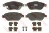 TRW GDB1701 Brake Pad Set, disc brake