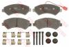 TRW GDB1703 Brake Pad Set, disc brake