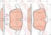 TRW GDB1705 Brake Pad Set, disc brake