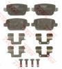 TRW GDB1709 Brake Pad Set, disc brake
