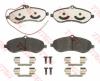TRW GDB1719 Brake Pad Set, disc brake