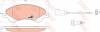 TRW GDB1723 Brake Pad Set, disc brake