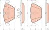 TRW GDB1729 Brake Pad Set, disc brake