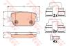 TRW GDB1732 Brake Pad Set, disc brake