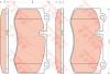TRW GDB1733 Brake Pad Set, disc brake