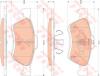TRW GDB1752 Brake Pad Set, disc brake