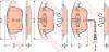 TRW GDB1762 Brake Pad Set, disc brake