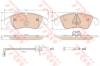 TRW GDB1768 Brake Pad Set, disc brake