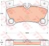 TRW GDB1775 Brake Pad Set, disc brake