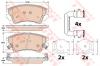 TRW GDB1783 Brake Pad Set, disc brake