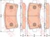 TRW GDB1784 Brake Pad Set, disc brake