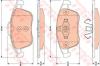 TRW GDB1808 Brake Pad Set, disc brake