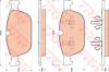 TRW GDB1821 Brake Pad Set, disc brake