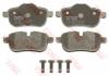 TRW GDB1827 Brake Pad Set, disc brake