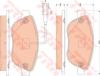 TRW GDB1829 Brake Pad Set, disc brake