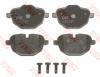 TRW GDB1840 Brake Pad Set, disc brake