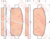 TRW GDB1844 Brake Pad Set, disc brake
