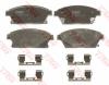 TRW GDB1847 Brake Pad Set, disc brake