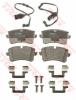 TRW GDB1867 Brake Pad Set, disc brake