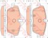 TRW GDB1870 Brake Pad Set, disc brake