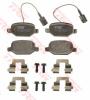 TRW GDB1881 Brake Pad Set, disc brake