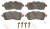 TRW GDB1893 Brake Pad Set, disc brake