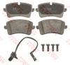 TRW GDB1902 Brake Pad Set, disc brake