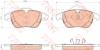 TRW GDB1925 Brake Pad Set, disc brake