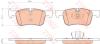 TRW GDB1934 Brake Pad Set, disc brake