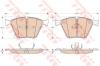 TRW GDB1964 Brake Pad Set, disc brake