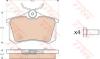 TRW GDB1973 Brake Pad Set, disc brake