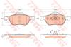 TRW GDB2053 Brake Pad Set, disc brake