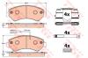 TRW GDB2072 Brake Pad Set, disc brake