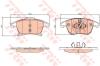 TRW GDB2075 Brake Pad Set, disc brake
